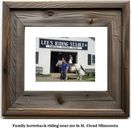 family horseback riding near me in St. Cloud, Minnesota